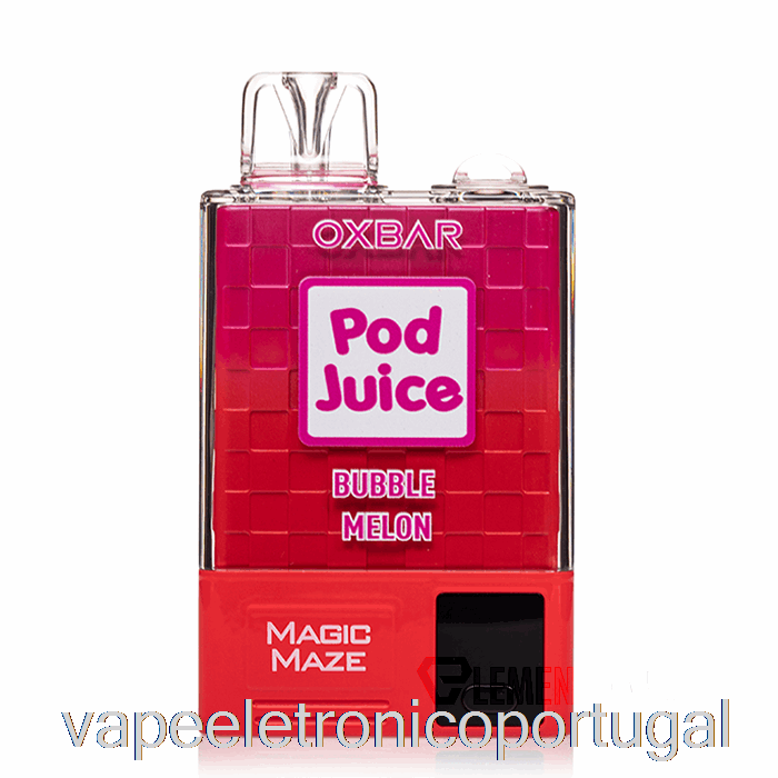 Vape Eletrônico Oxbar Magic Maze Pro 10000 Descartável Bubba Melon - Pod Juice